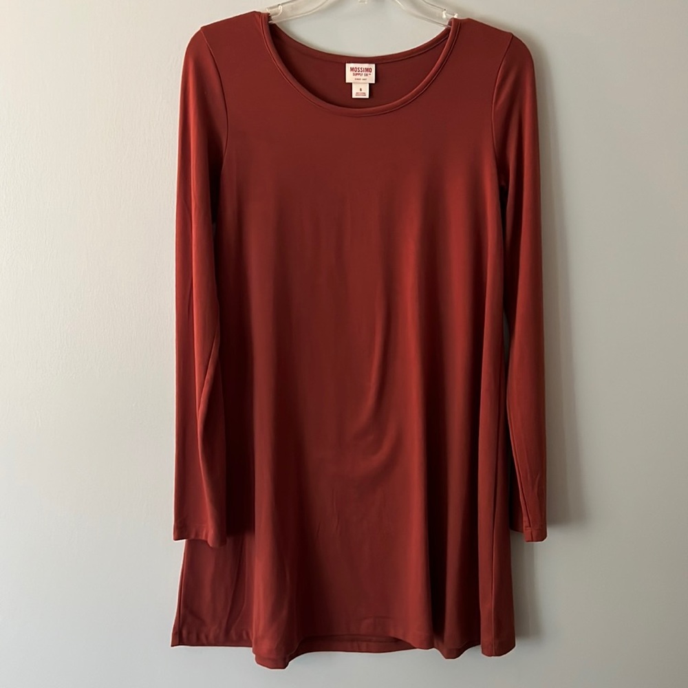 Terracotta Swing Dress